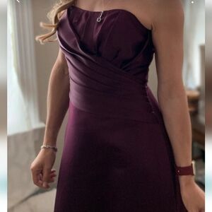 Alfred Angelo Deep Purple Gown